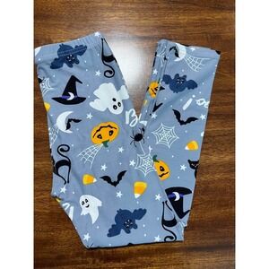 Kids Holiday Legging Md Grey Halloween